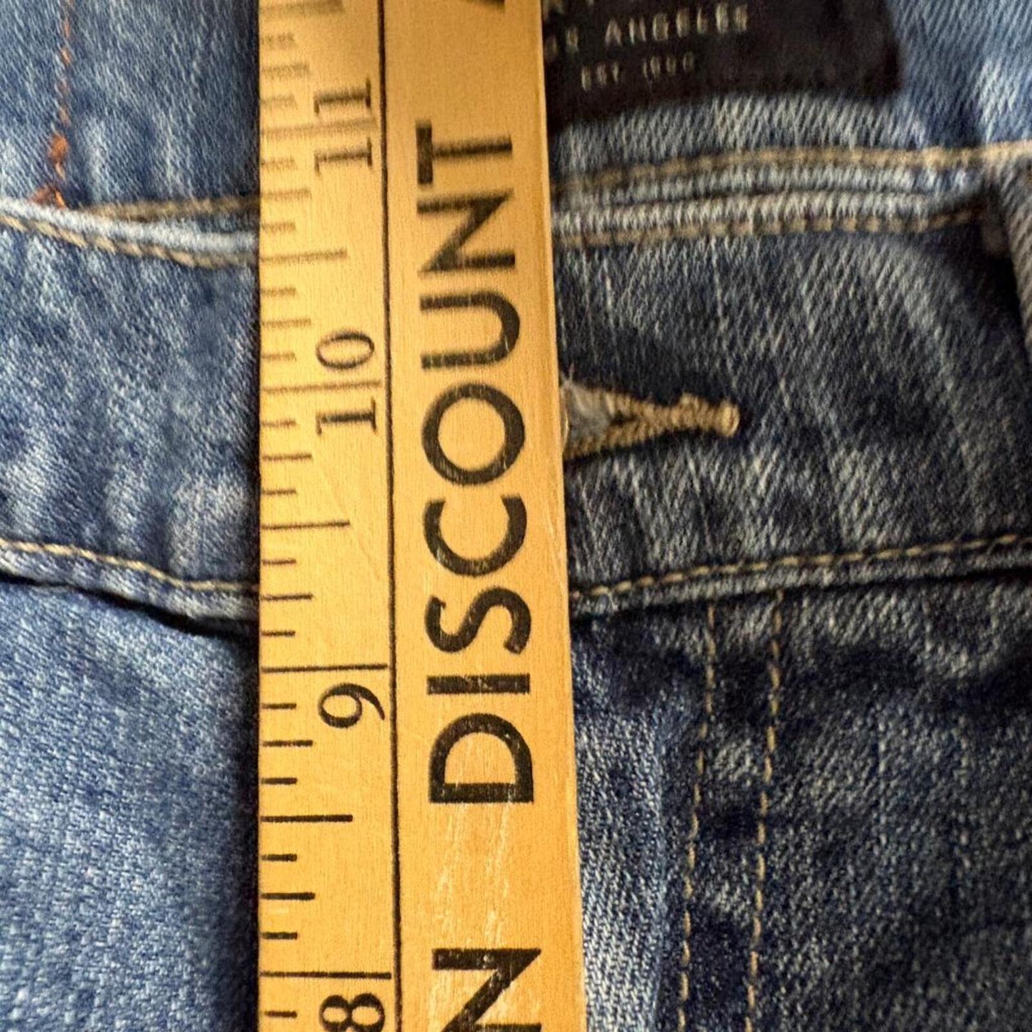 Lucky Brand Drew High Rise Mom Jeans Womens Size 4 27 Ankle Distressed Blue