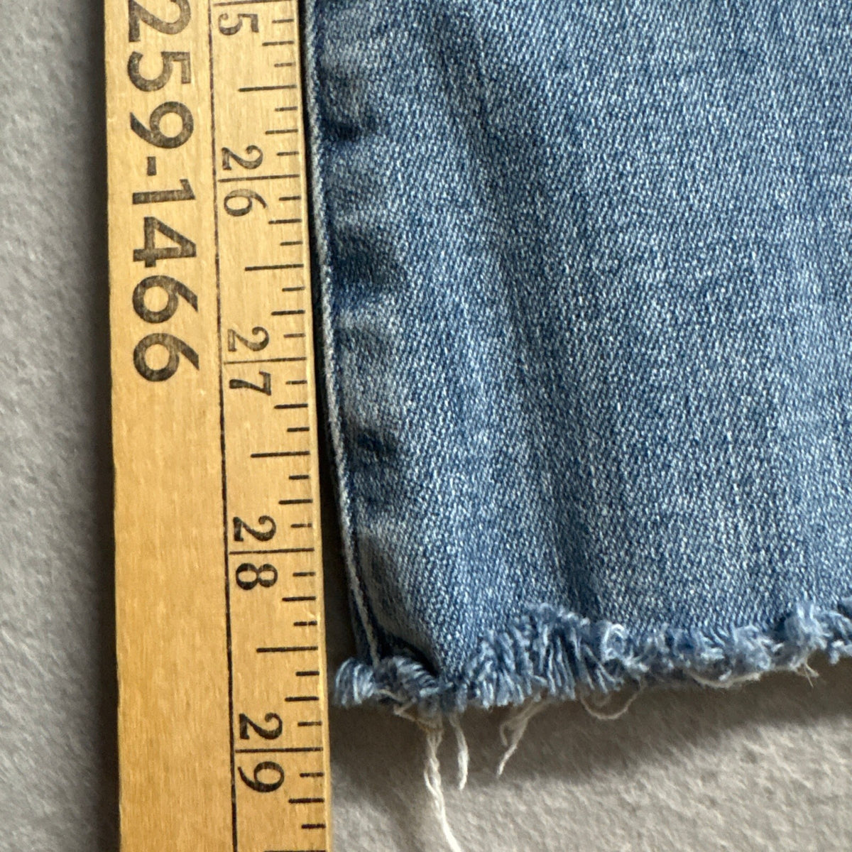 Express 70s Flare Jeans Womens Size S Reg Blue Denim Raw Hem Seam Front Mid Rise