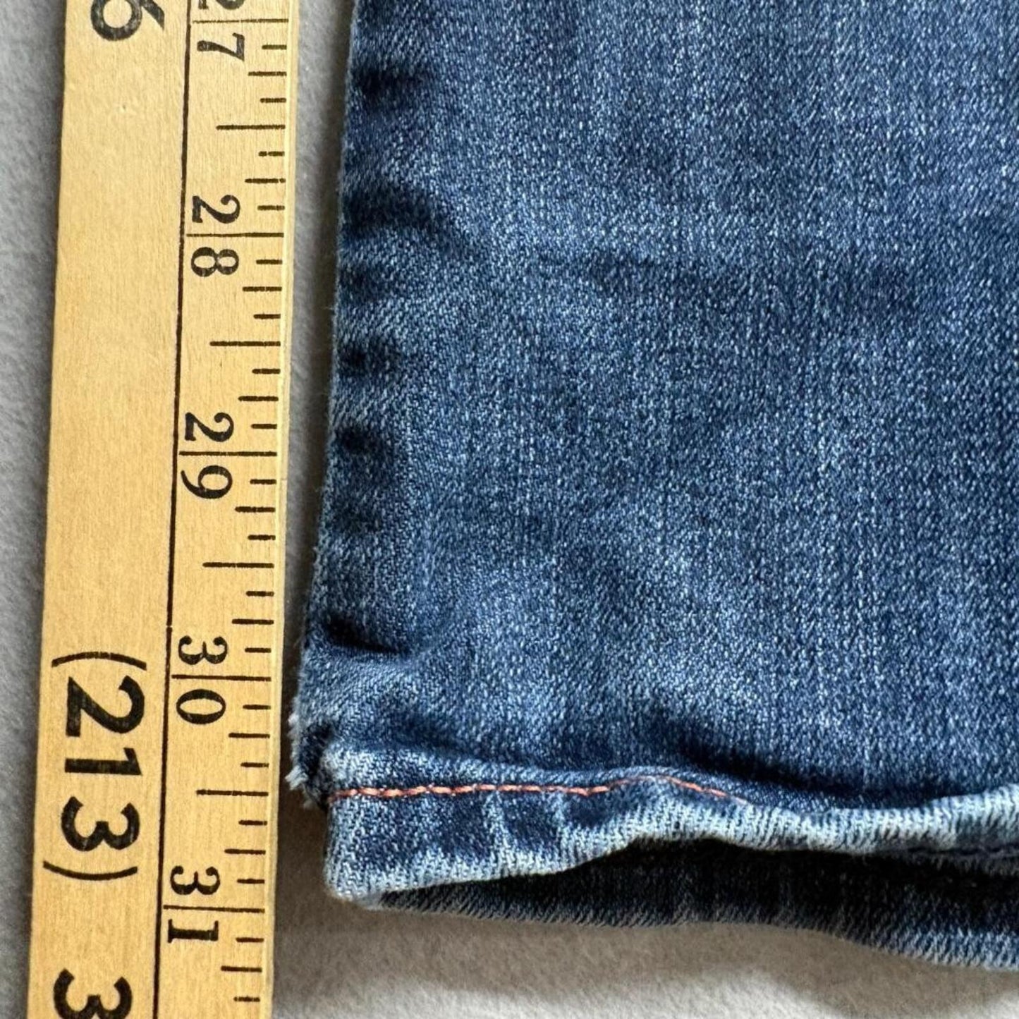 Seven7 Bootcut Jeans Womens Size 6 Blue Stretch Denim Medium Wash