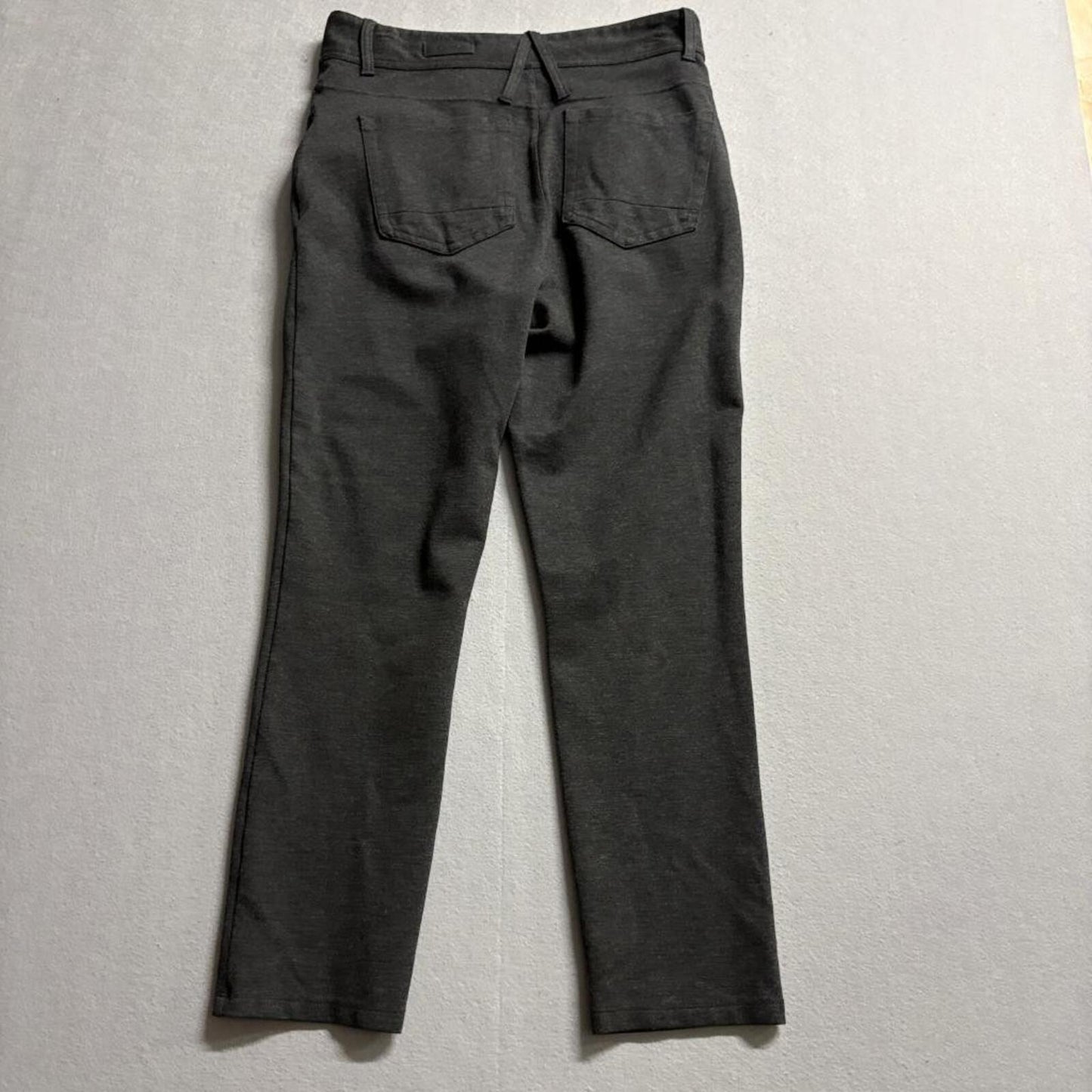 DKNY Pants Womens Size 12 Gray Straight Leg Stretch Casual Comfort Trousers
