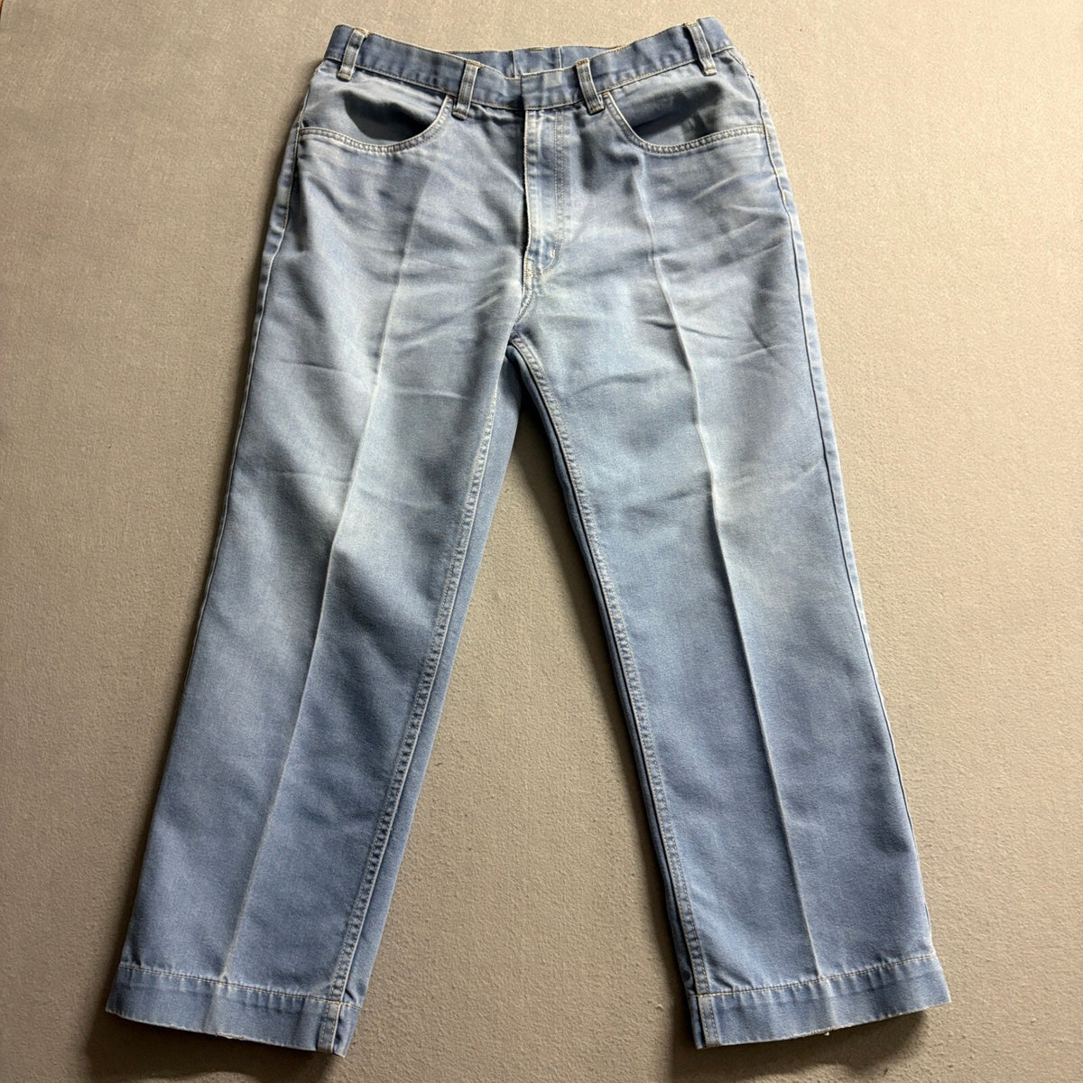 Vintage Towncraft Jeans Womens 32 Blue Denim High Rise Straight Leg Pants