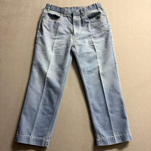 Vintage Towncraft Jeans Womens 32 Blue Denim High Rise Straight Leg Pants