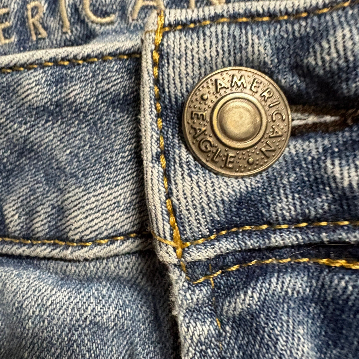 American Eagle Athletic Fit Jeans Womens 29x30 Blue Airflex+ Stretch Denim