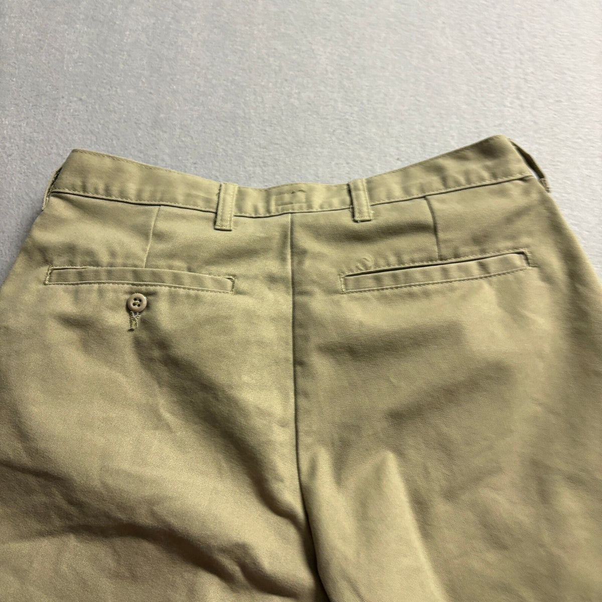 Dickies Mens Chino Shorts Size 30 Khaki Tan Flat Front Twill Workwear Casual