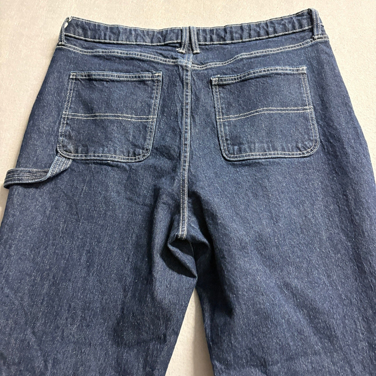 Wild Fable Carpenter Jeans Womens Size 16 Blue High Rise Straight Leg Denim
