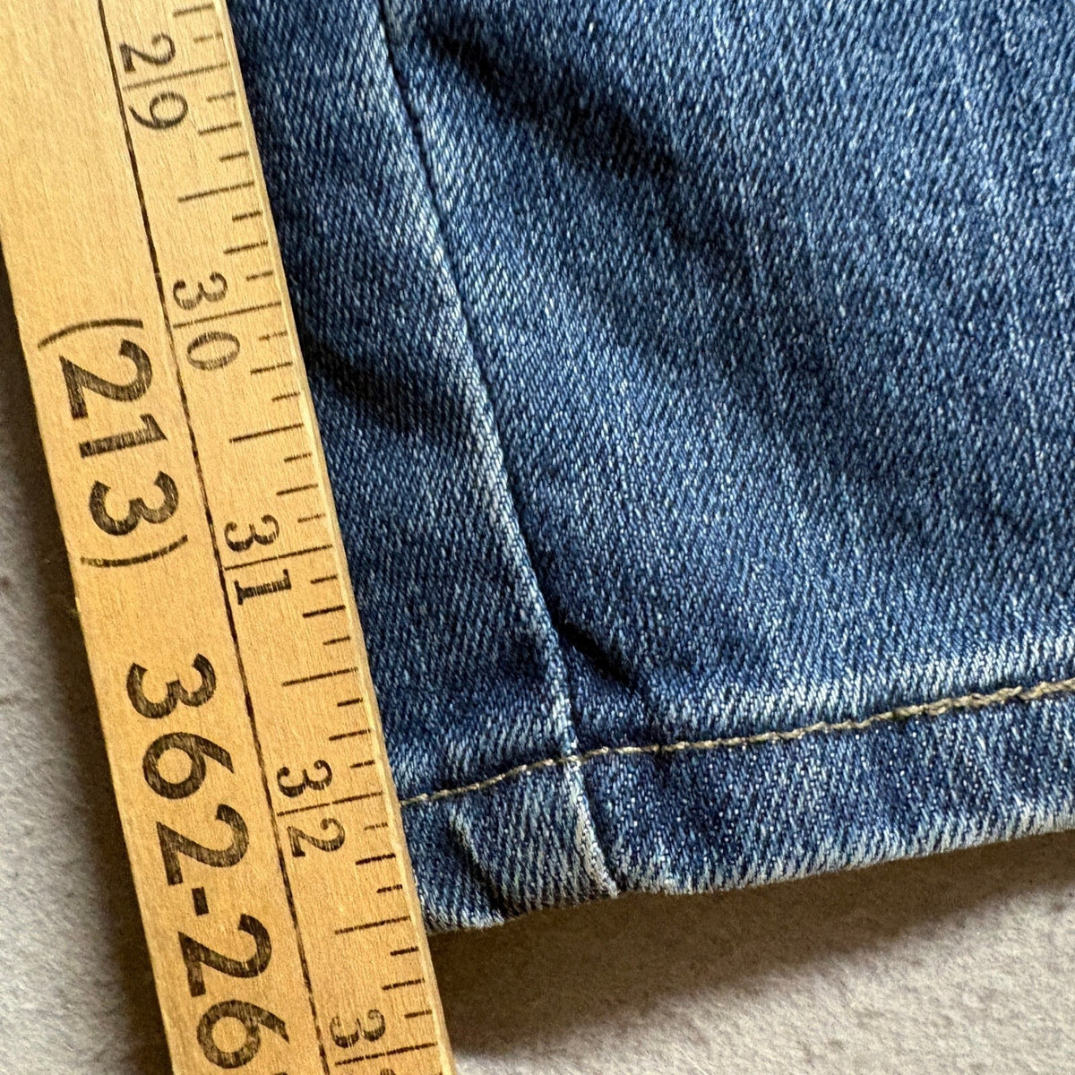 Lee Relaxed Fit Womens Elastic Waist Blue Denim Tapered Jeans Size 18 Long
