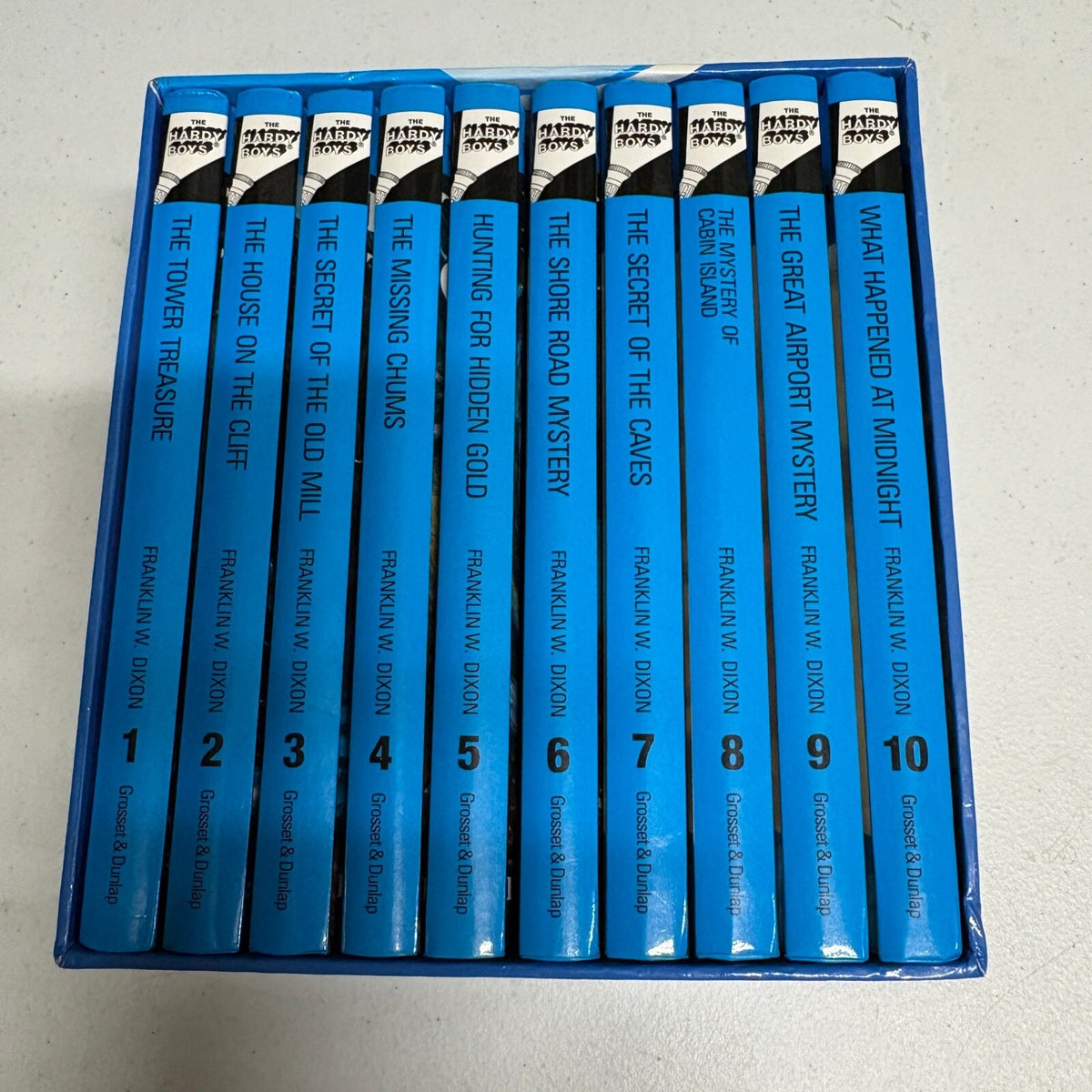 The Hardy Boys Collection Books 1-10 Boxed Set Hardcover Franklin W Dixon