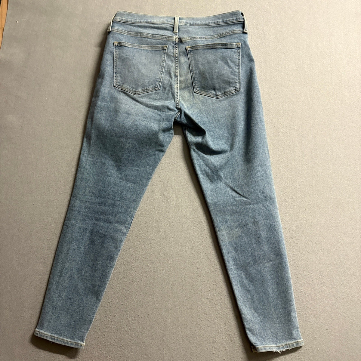 J.Crew Toothpick Skinny Jeans Womens Size 31 Re-Imagined Blue Denim Stretch