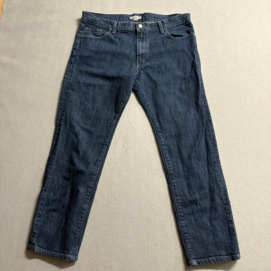 Ash & Erie Mens Jeans 35x29 Dark Wash Stretch Denim Made in USA