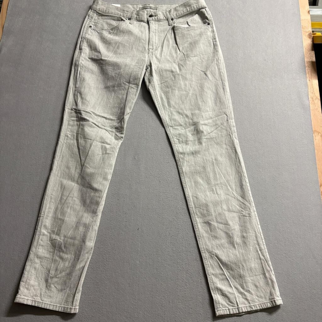 Joe's Jeans The Brixton Slim Straight Jeans Mens 34 Gray Cotton Stretch Denim