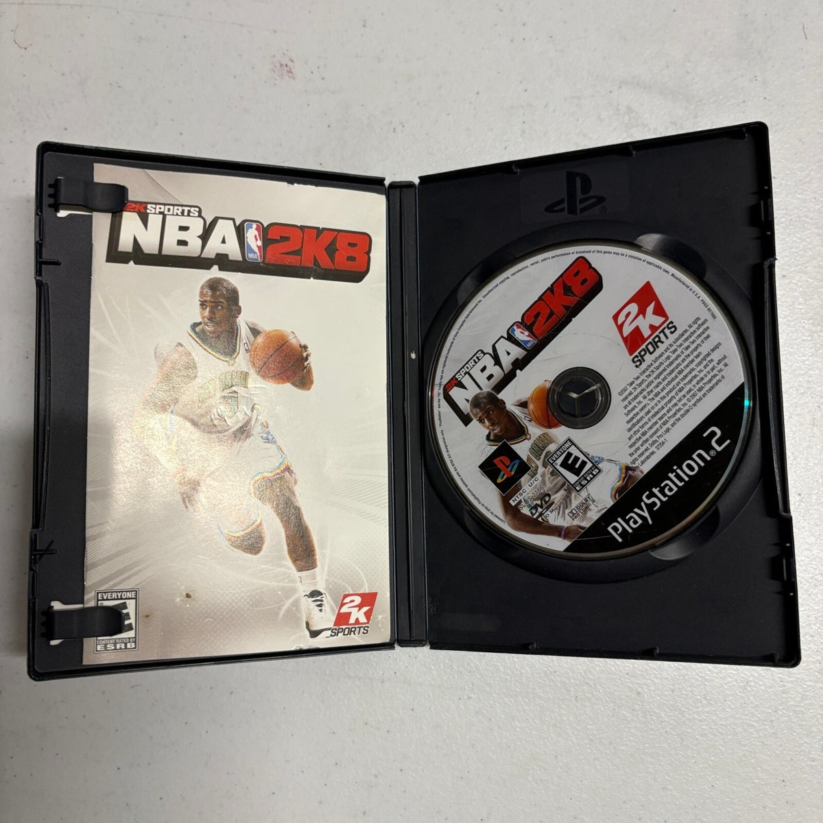 NBA 2K8 Sony PlayStation 2 PS2 Complete With Manual Chris Paul