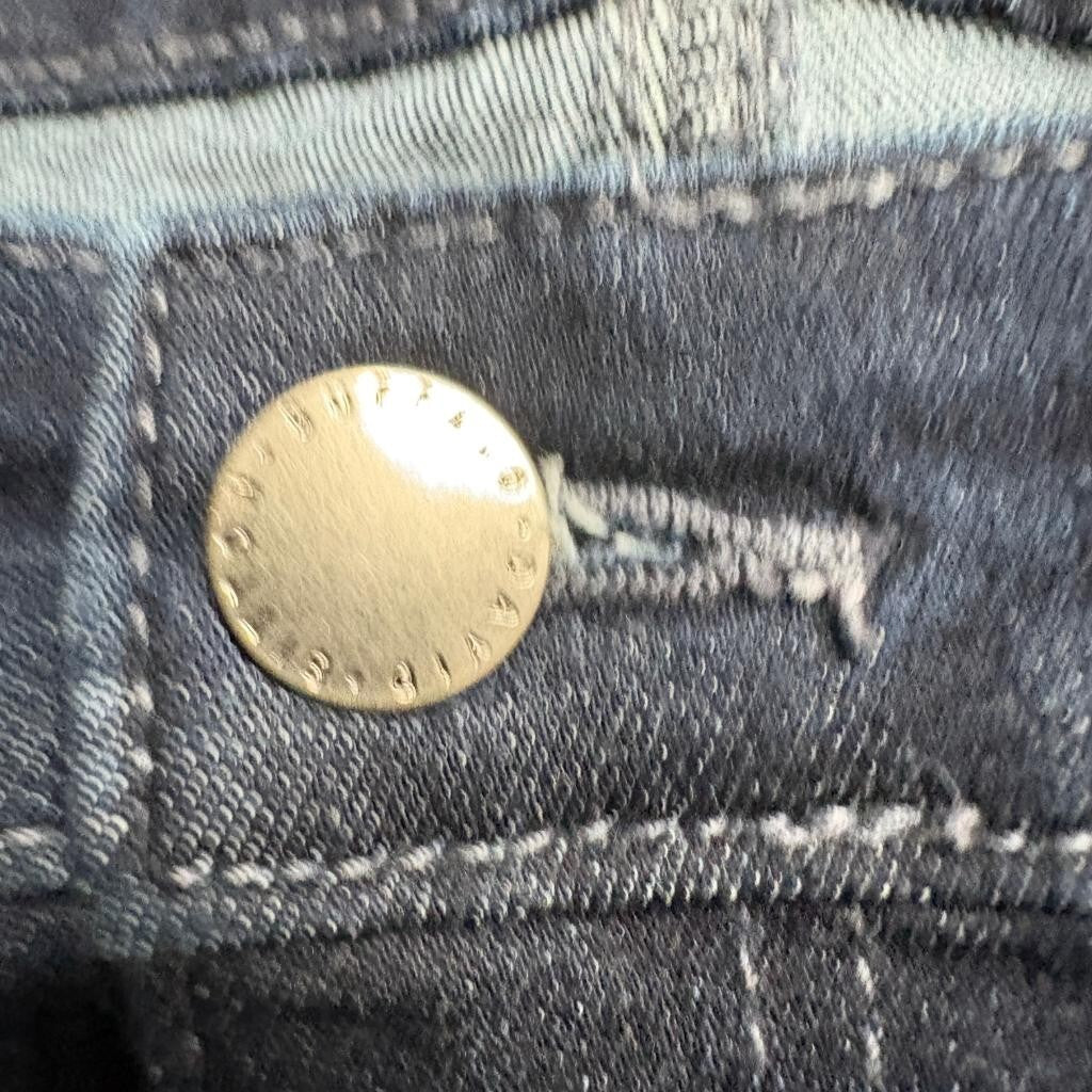 Buffalo David Bitton Alyssa Jeans Womens 10/30 High Rise Straight Leg Blue