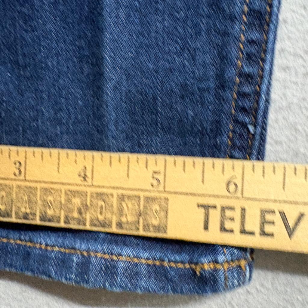 Gap 1969 Real Straight Jeans Womens 27 Regular Blue Denim Stretch Mid Rise
