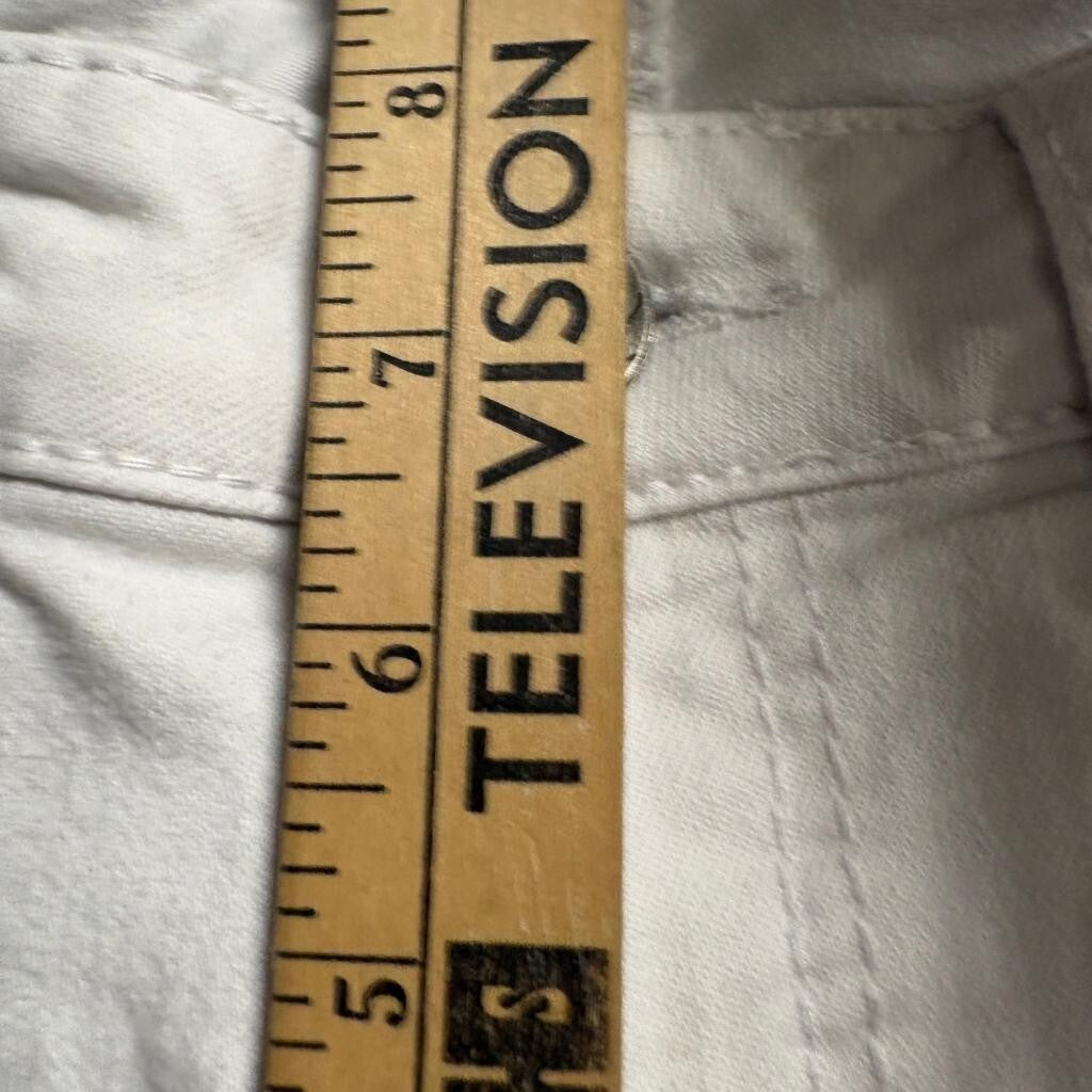 Kut from the Kloth Natalie High Rise Bootcut Jeans Womens Size 6 White Denim
