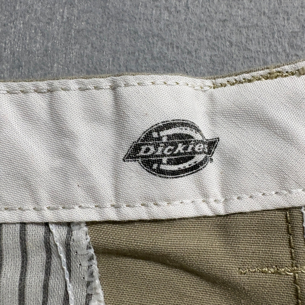 Dickies Slim Straight Work Pants Mens Tan Khaki Chino WP873DS 30x29