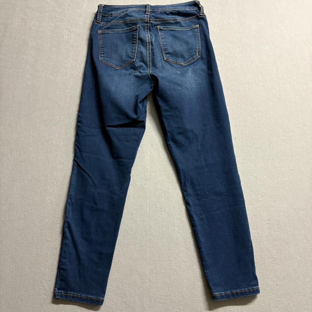 Rachel Rachel Roy Womens Jeans Size 6/28 Blue Denim Skinny Stretch Ankle Crop