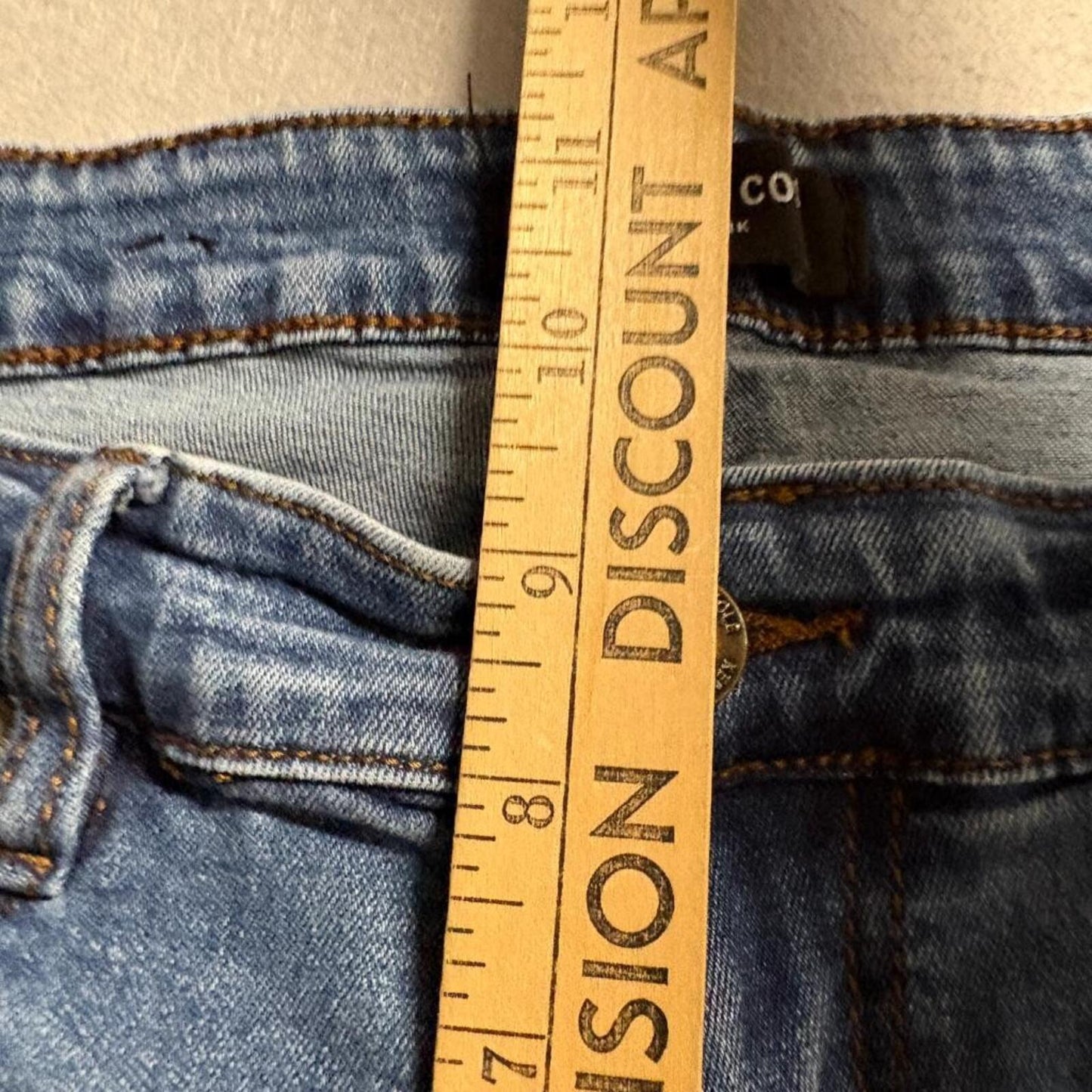 Kenneth Cole New York Jeans Mens 32x32 Blue Denim Athletic Fit Stretch