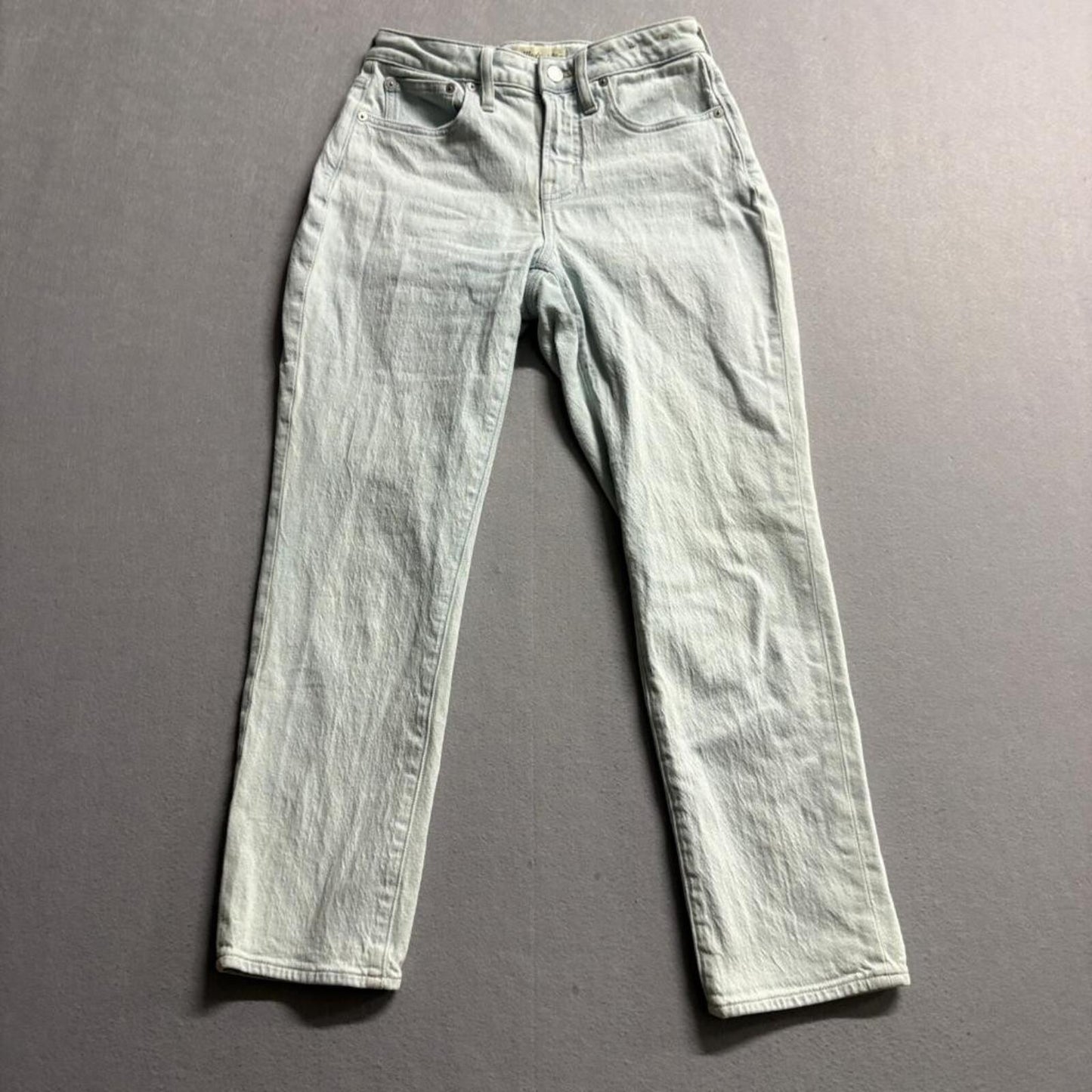 Madewell The Curvy Perfect Vintage Jeans Womens 25P Light Wash Denim Blue