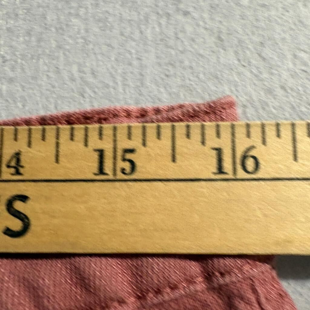 Cotton On Womens Pants Size US 10 Rose Pink High Rise Seam Front Tapered Leg