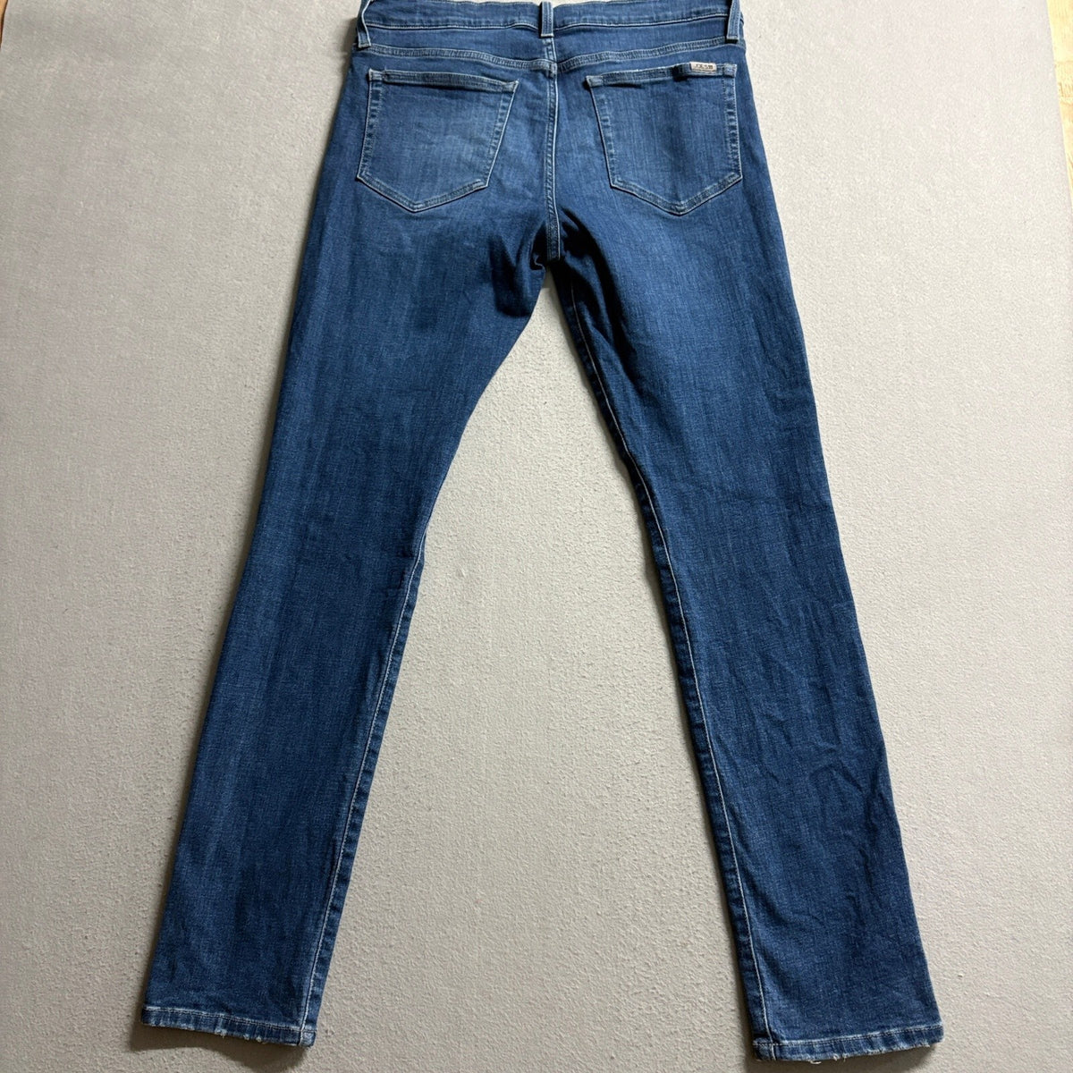 Joe's Jeans Womens Size 32 Blue Denim Stretch Straight Leg Jeans Medium Wash