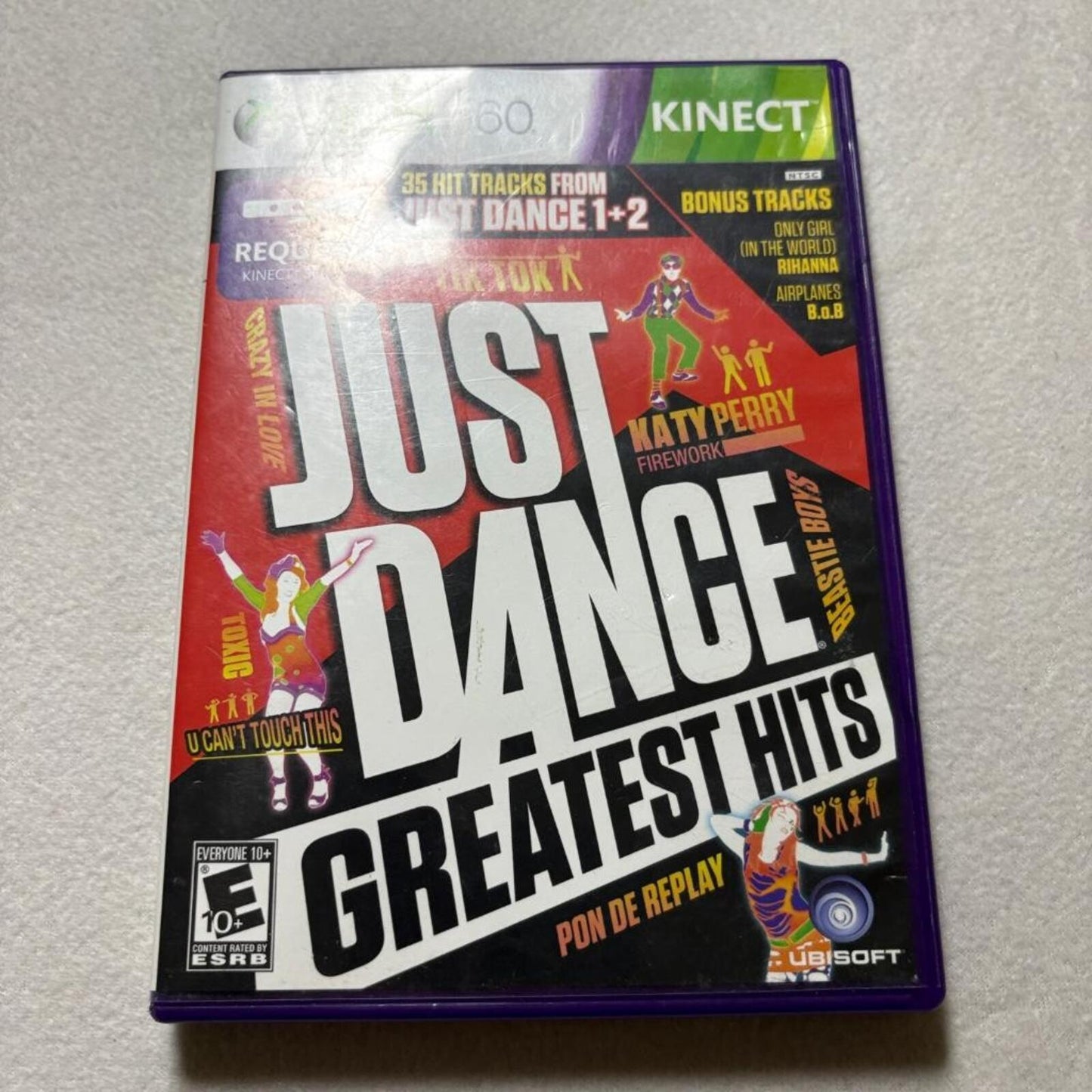 Just Dance Greatest Hits Xbox 360 Kinect Game Ubisoft Tested Working