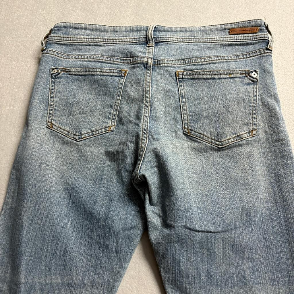 Pilcro and the Letterpress Slim Boyfriend Jeans Womens 29 Anthropologie Blue