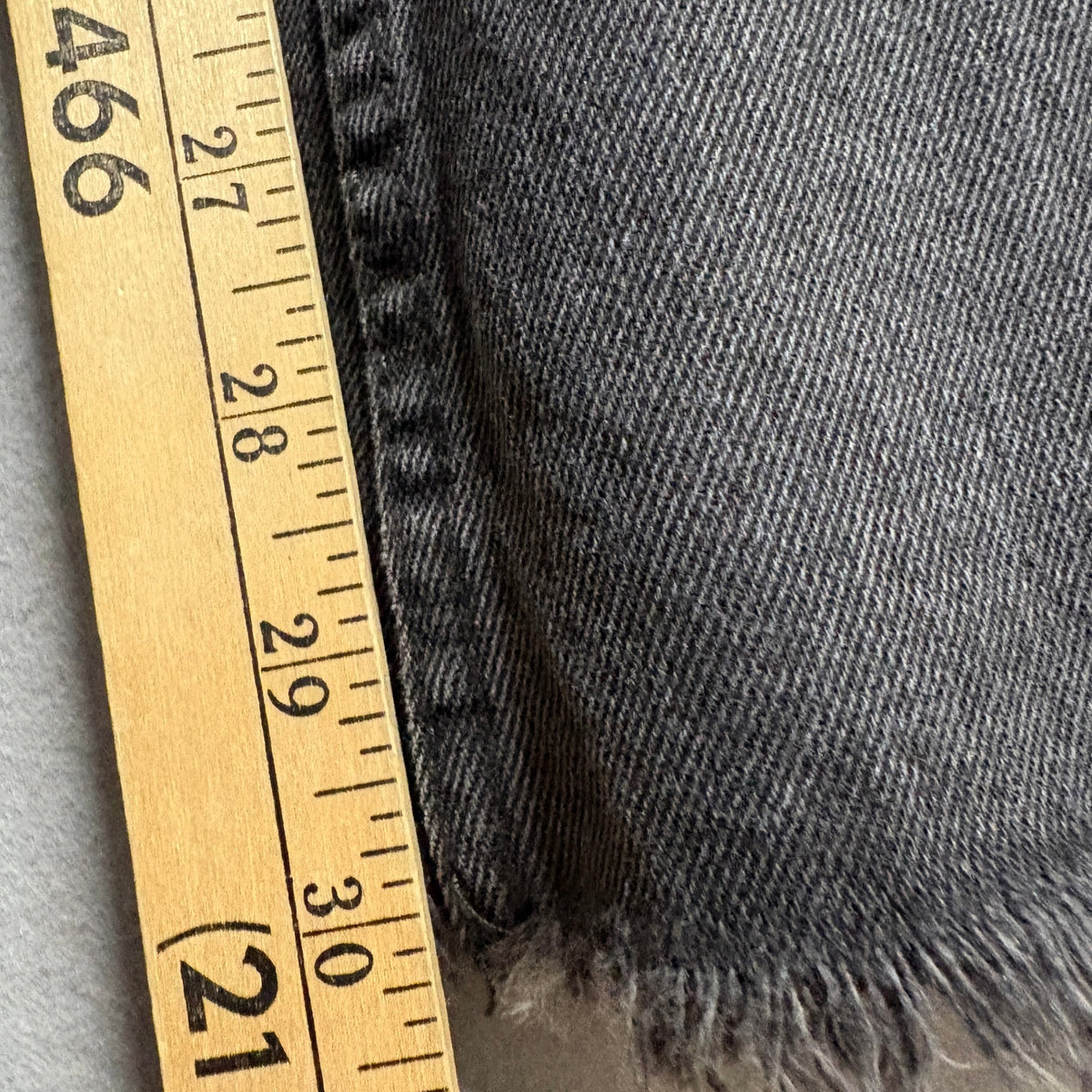 We The Free Free People Flare Jeans Womens 27 Black Distressed Raw Hem Denim
