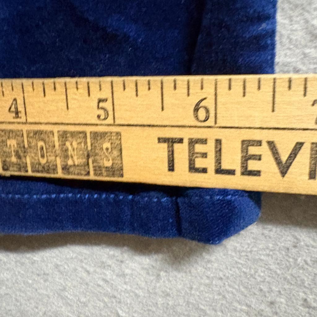 Gap 1969 Always Skinny Corduroy Pants Womens 32/14 Blue Velvet Velvet Soft