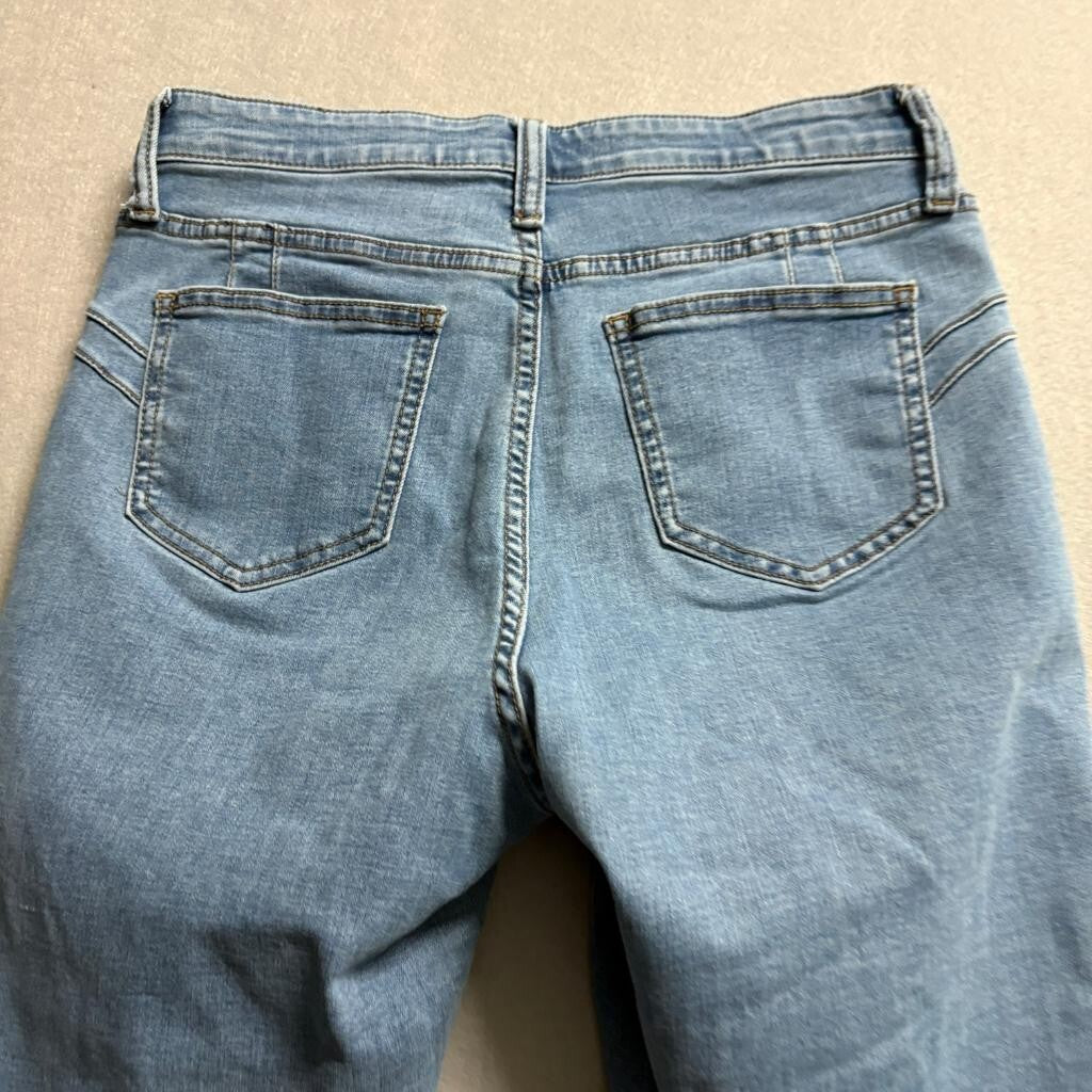 Bold Elements Women Skinny Jeans Size 8 Light Wash Repreve Recycled Denim