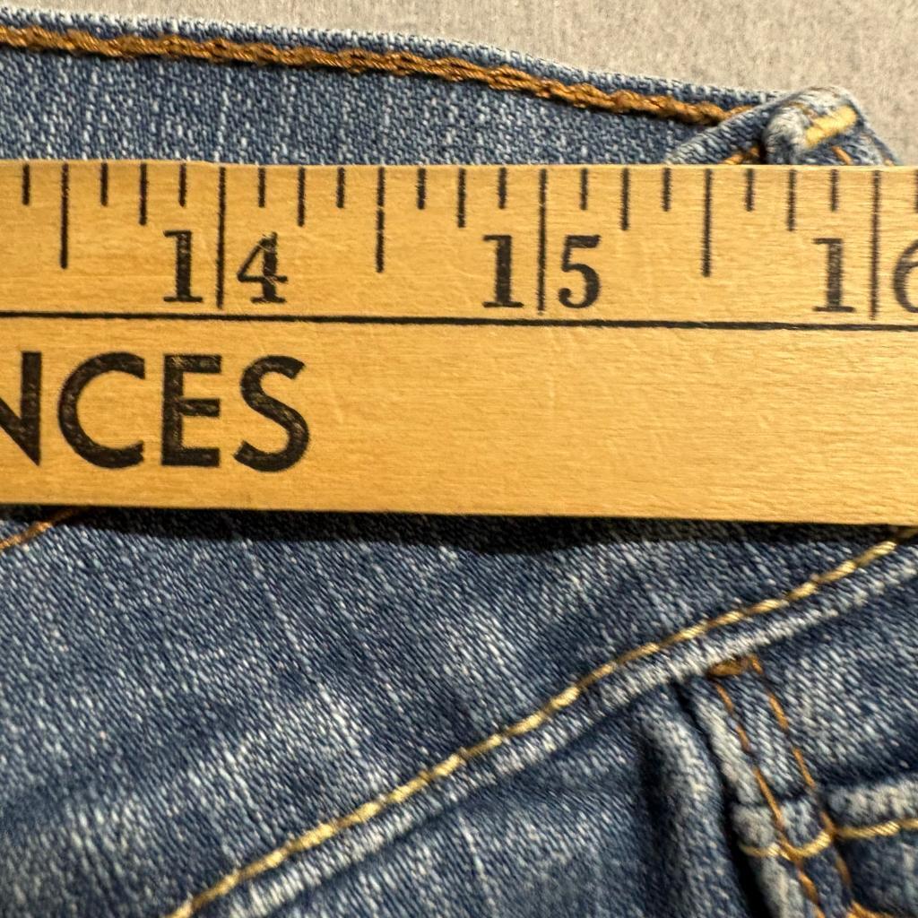 Old Navy The Diva Jeans Womens 10 Blue Denim Straight Leg Mid Rise Stretch
