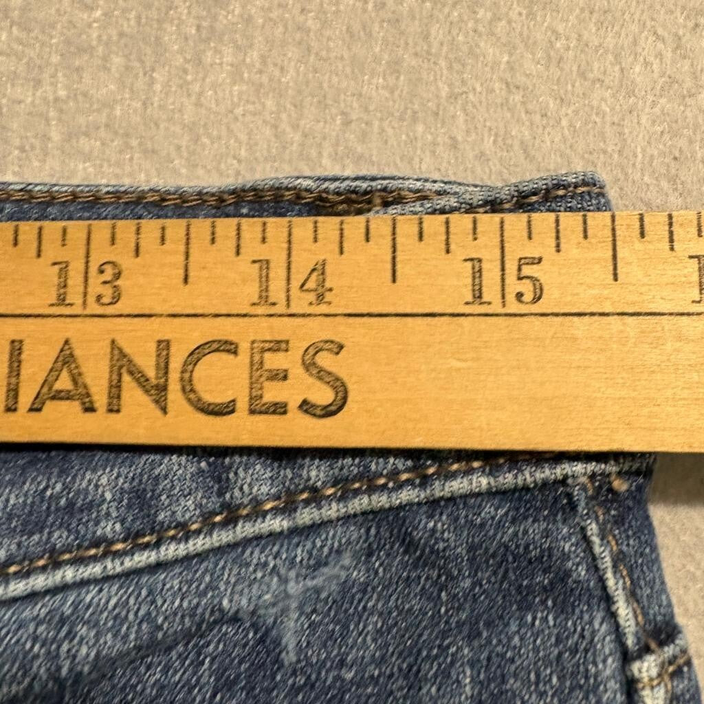 Joe's Jeans Womens High Rise Skinny Ankle Distressed Blue Denim Jeans Size 30
