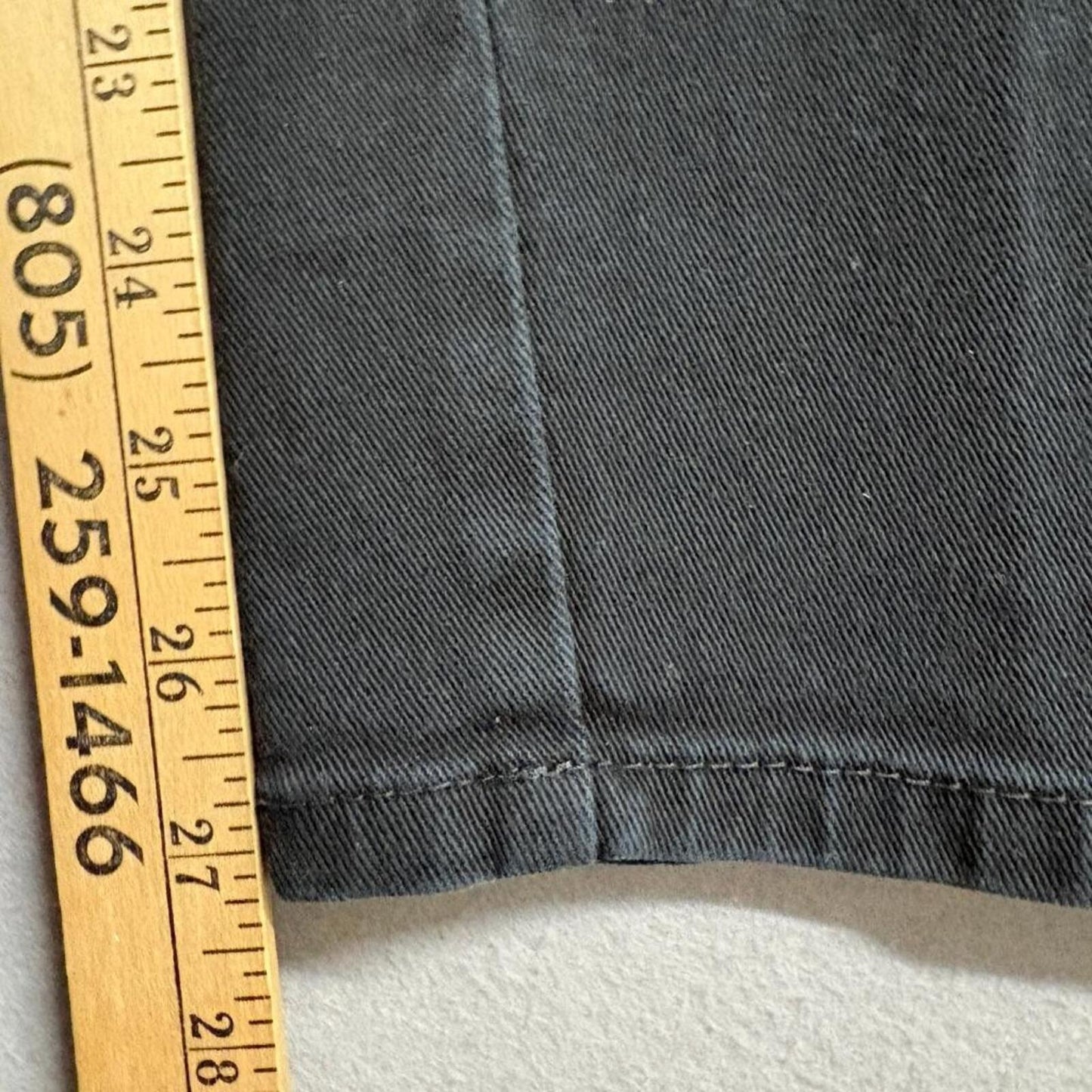 Gloria Vanderbilt Amanda Jeans Womens 6 Short Black Denim High Rise Straight Leg