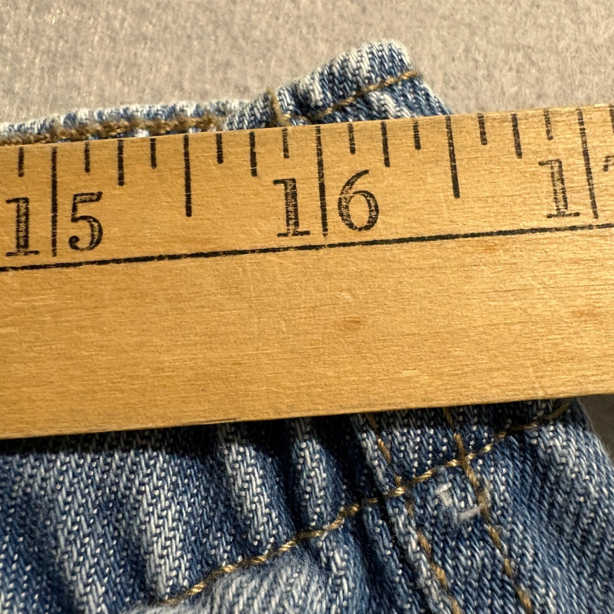 No Boundaries Womens Cargo Denim Joggers Size L 12-14 Elastic Waist Medium Wash