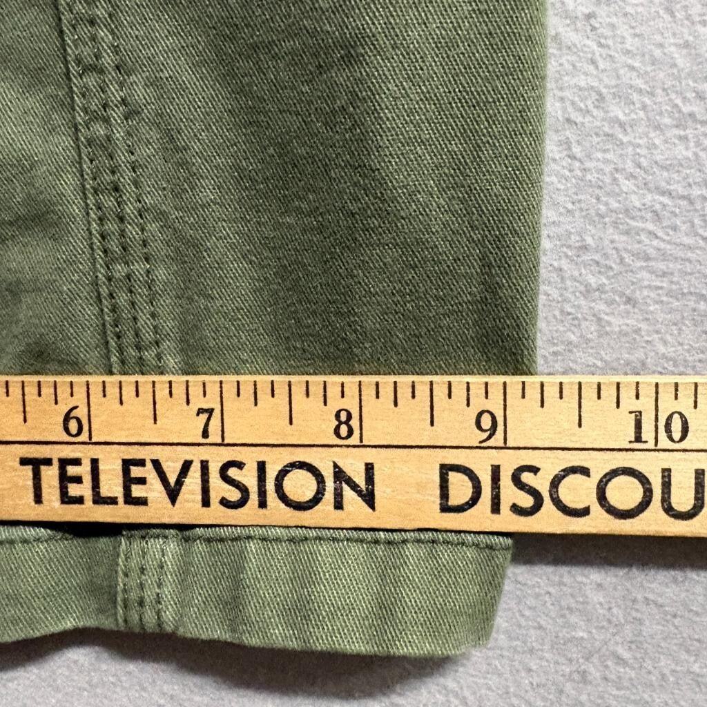 J. Galt Brandy Melville Cargo Pants Womens Small Green Wide Leg Utility Y2K