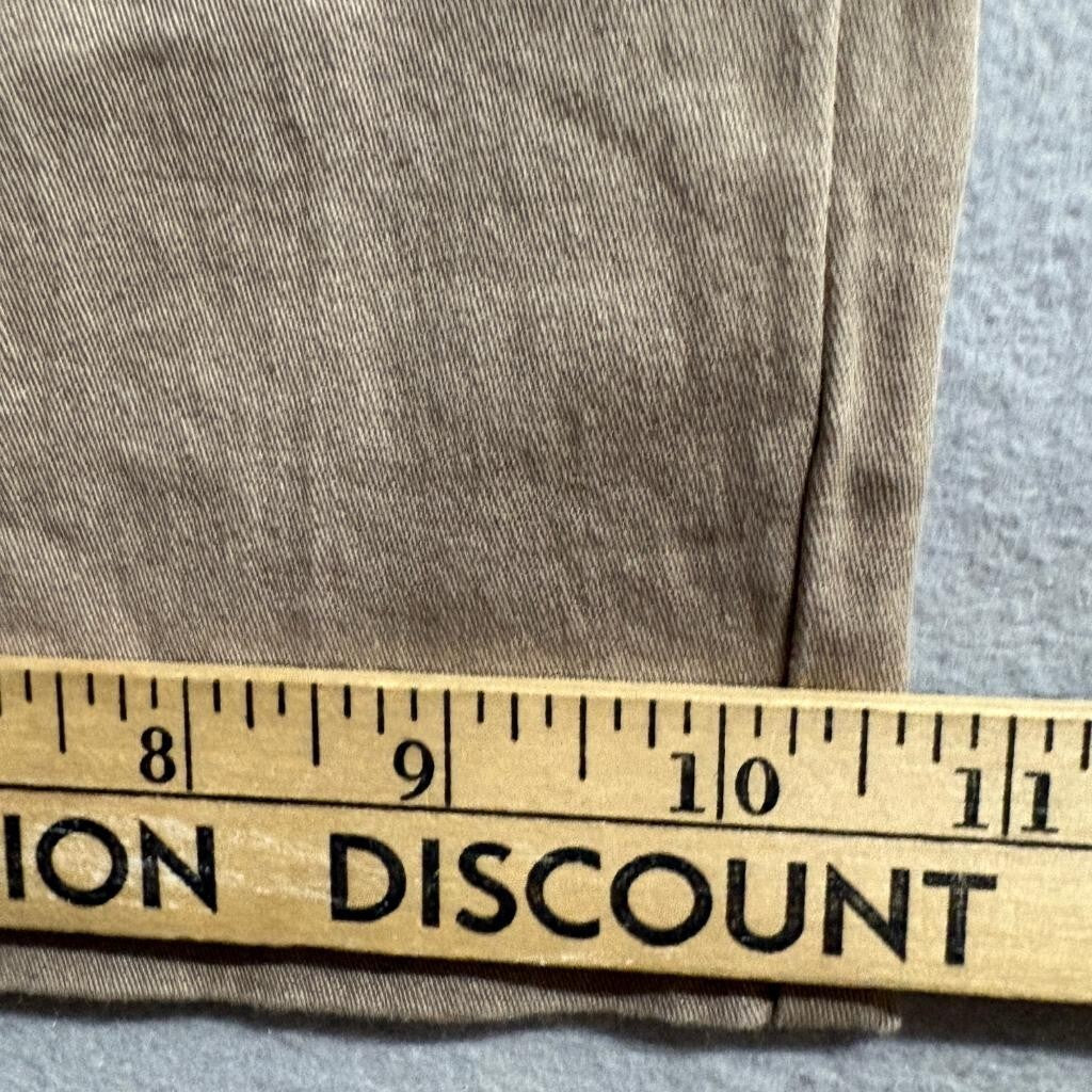 Orange Kiss Essentials Cargo Pants Womens XL Brown Cotton Stretch Wide Leg