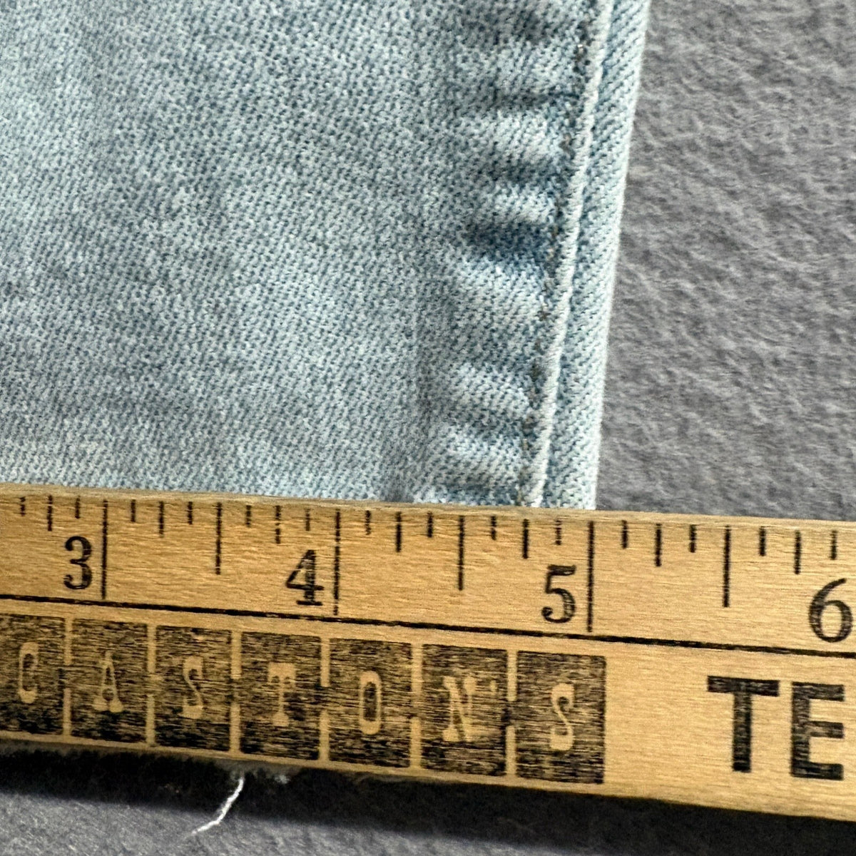 Madewell 9 Inch Mid Rise Skinny Crop Jeans Womens 25T Light Wash Denim Stretch
