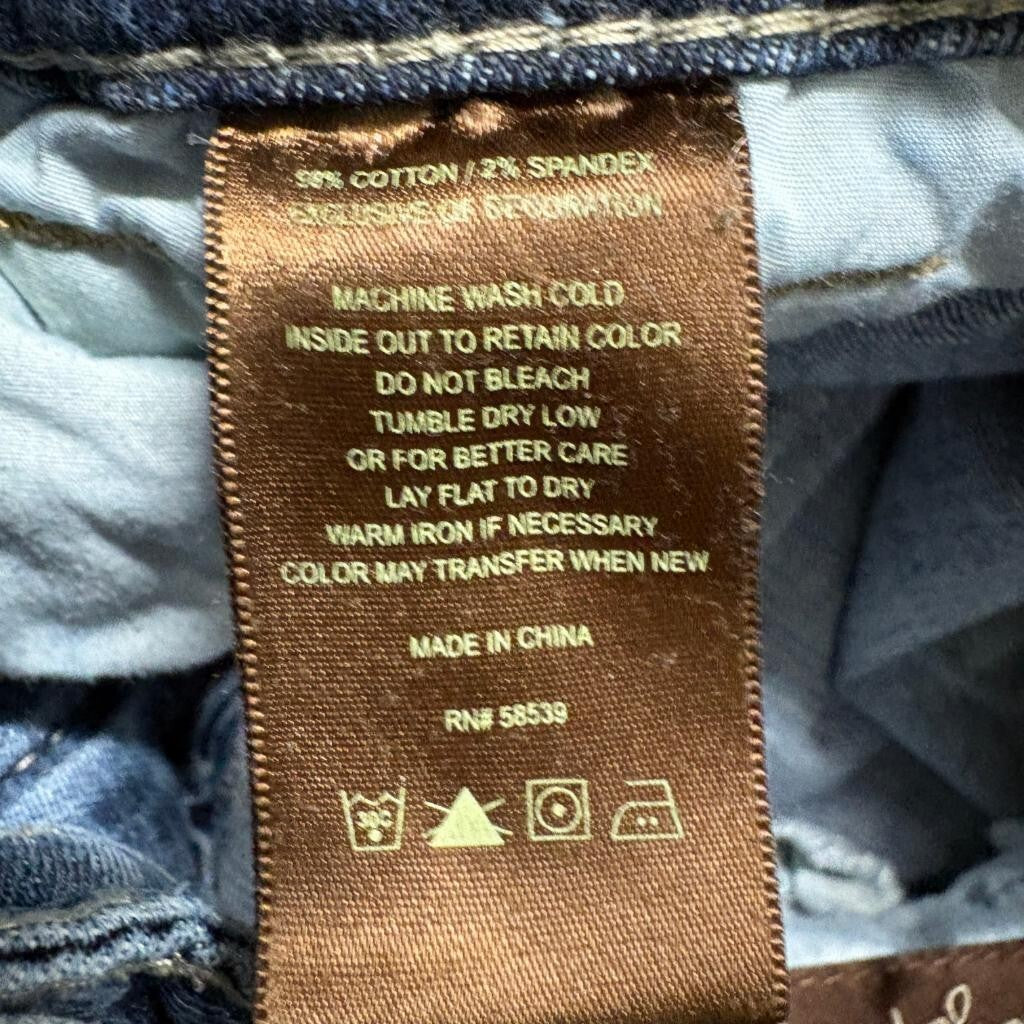 Kut from the Kloth Natalie High Rise Bootcut Jeans Womens Size 6 Blue Stretch