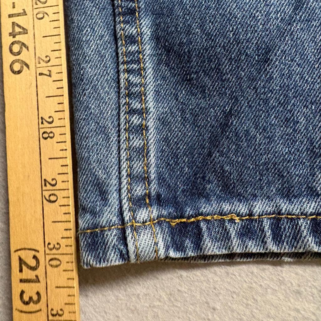 Levis 550 Relaxed Fit Jeans Mens 33x32 Blue Denim Medium Wash Red Tab