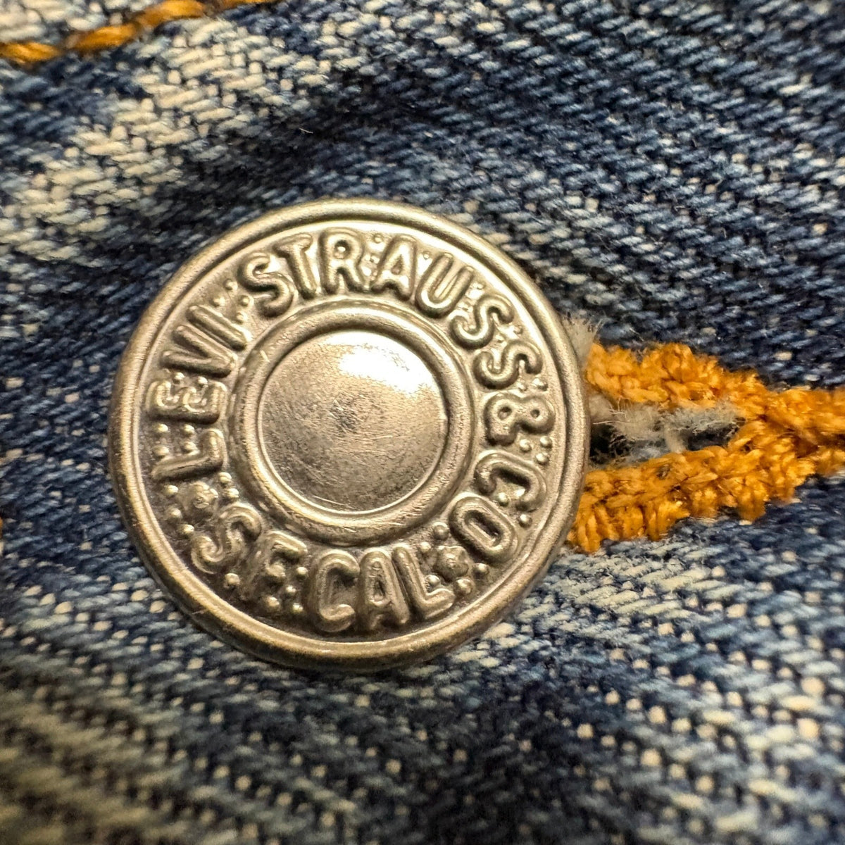 Levi's 501 Original Fit Jeans Mens 36x30 Blue Denim Button Fly Made in Mexico