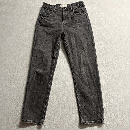 Everlane The Cheeky Jean Womens Straight Leg Washed Black Denim Jeans Size 28