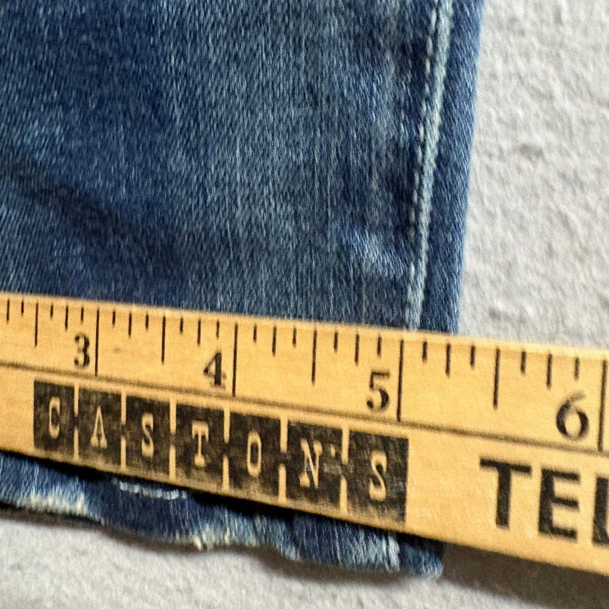 Pilcro and the Letterpress Stet Jeans Mens Size 27 Blue Patchwork Skinny Denim