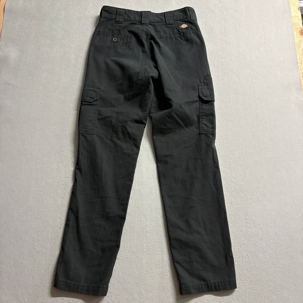 Dickies Flex Womens Cargo Pants Size 29x32 Black Straight Leg Workwear