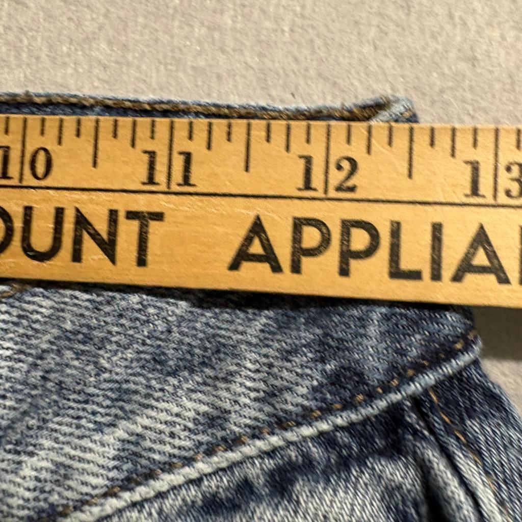 PacSun Distressed Mom Jeans Womens 24 Blue Denim High Rise Ripped Knee Cotton