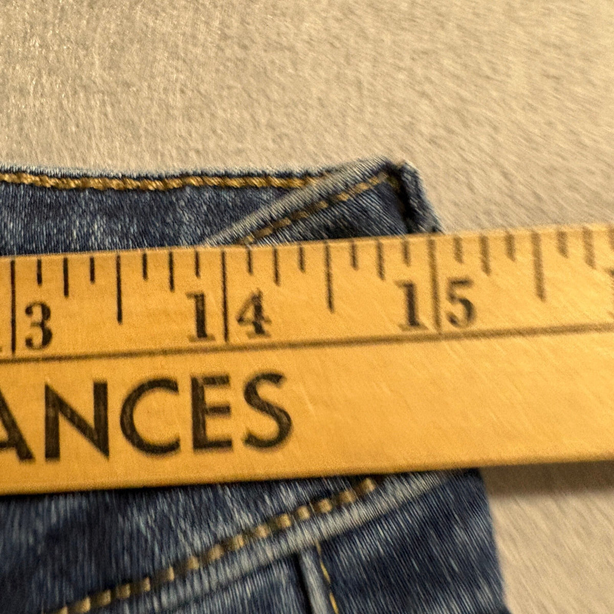 Levi's 725 High Rise Bootcut Jeans Womens 30x32 Blue Denim Front Seam Stretch