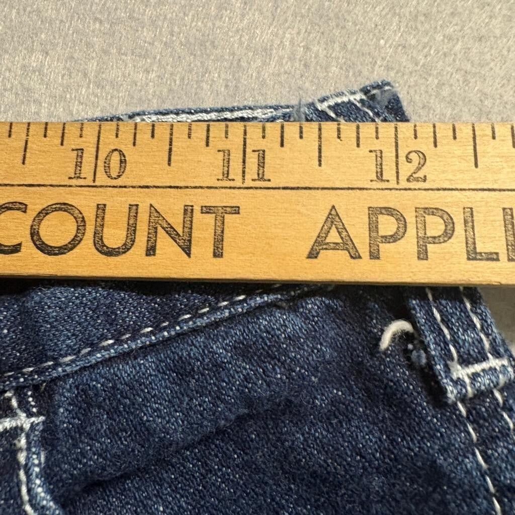 John Galt Brandy Melville Double Knee Carpenter Jeans Womens Small Blue Denim