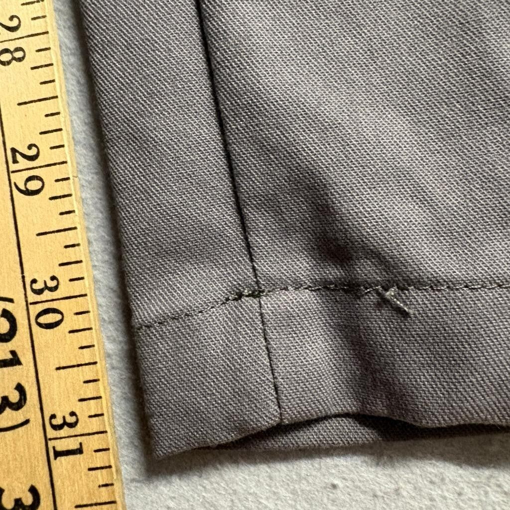 Dickies Flex Slim Taper Pants Mens 30x32 Gray Workwear Chino Utility Trousers