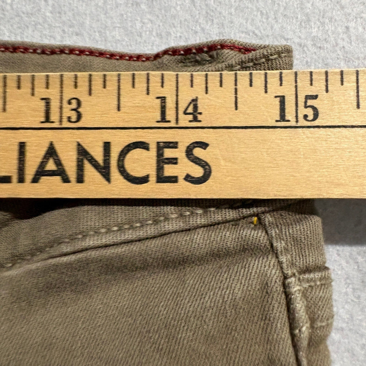 Sanctuary Skinny Cargo Pants Womens 27 Olive Green Utility Zipper Details