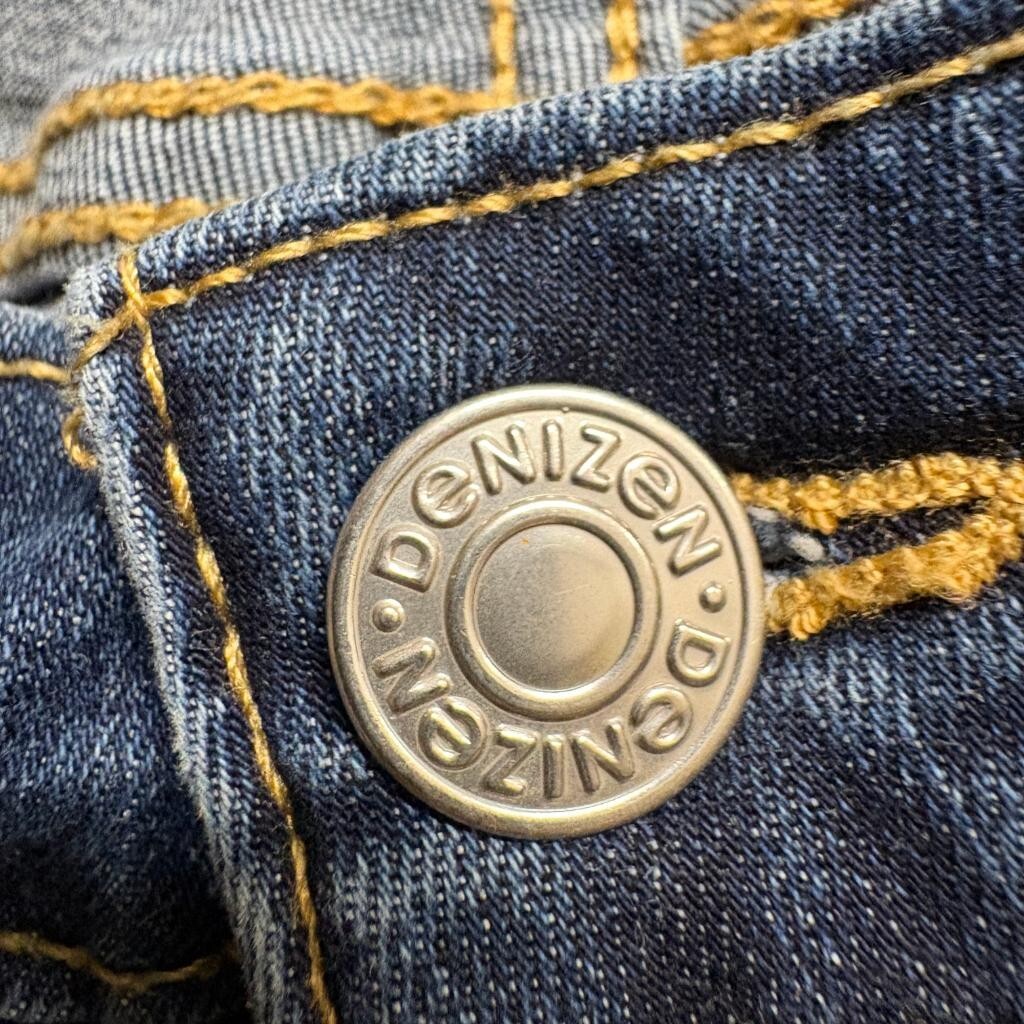 Denizen from Levis Womens 16S Blue Mid Rise Bootcut Jeans Stretch W33 L28