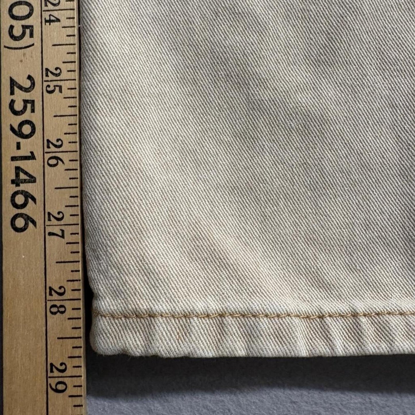 Sincerely Jules Utility Cargo Pants Womens Size 7/27 Beige Tan Straight Leg