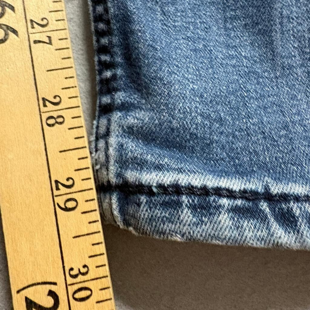 Levi's 502 Regular Taper Jeans Mens 30x32 Blue Denim Stretch Pants